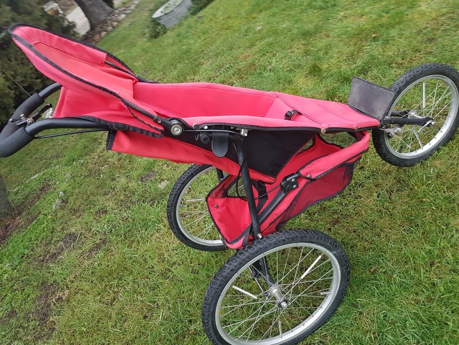 Wózek Do joggingu biegania biegowy TFK spacerowy biegus