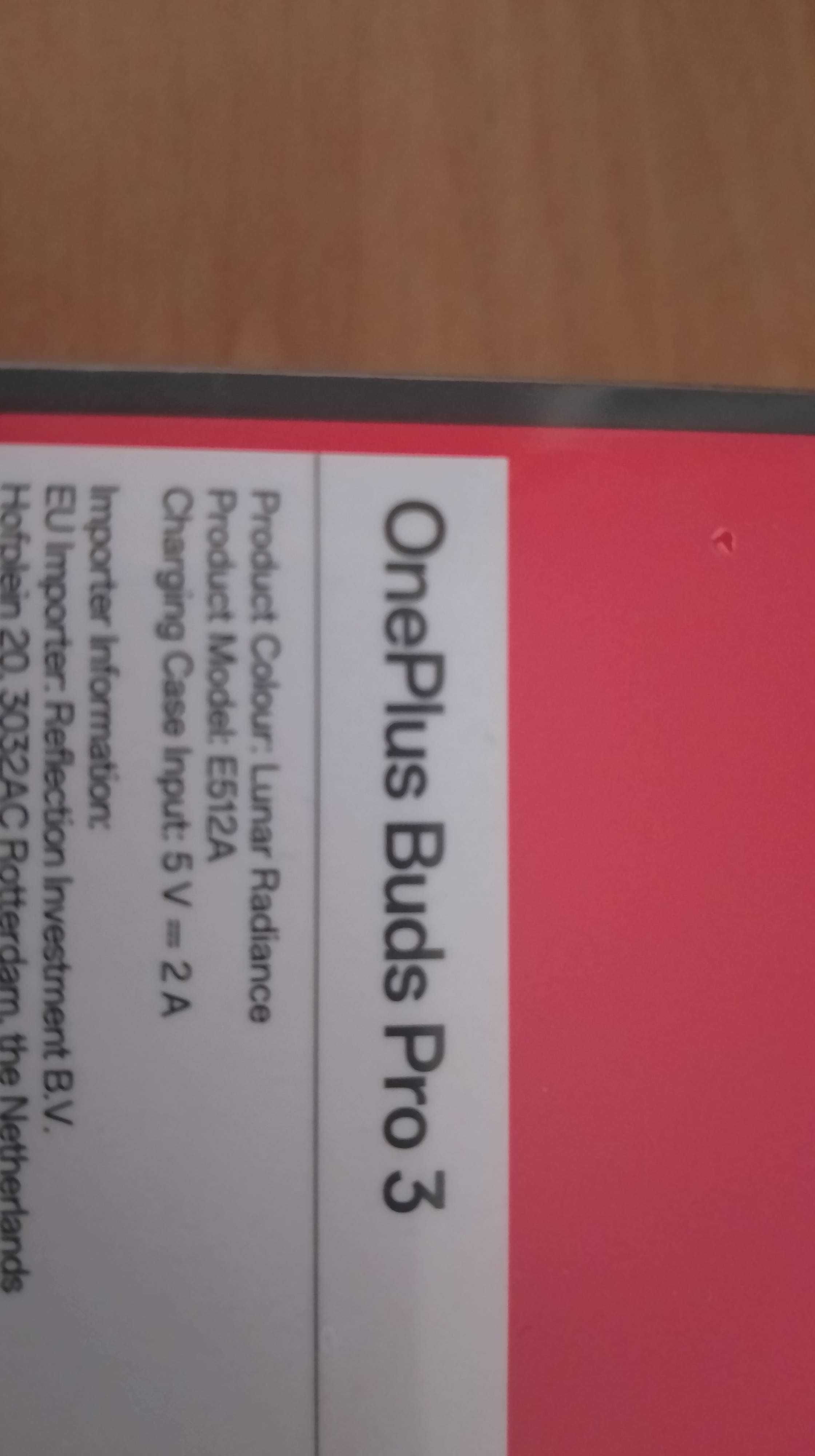 OnePlus Buds Pro 3 Białe Nowe
