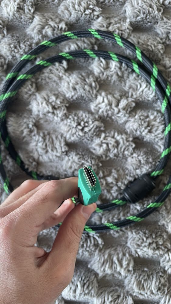 Кабель HDMI-HDMI v2.0 4K 60Hz в обплетенні 1.5 м