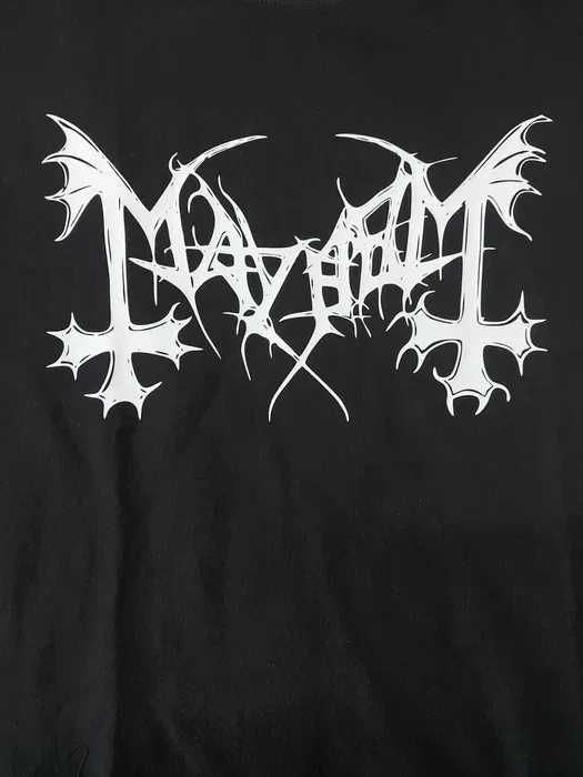Koszulka t-shirt MAYHEM black metal roz XL