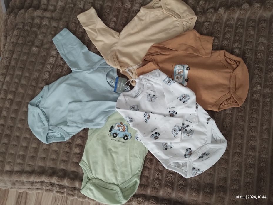 Body chłopięce 5szt,nowe