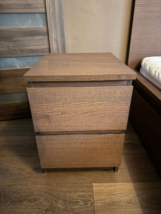 IKEA Rama łóżka MALM + szafka nocna GRATIS!!