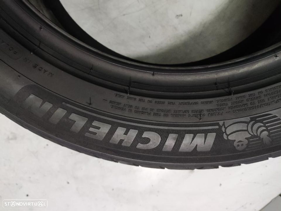 2 pneus semi novos 205-55r16 michelin - oferta dos portes 85 EUROS