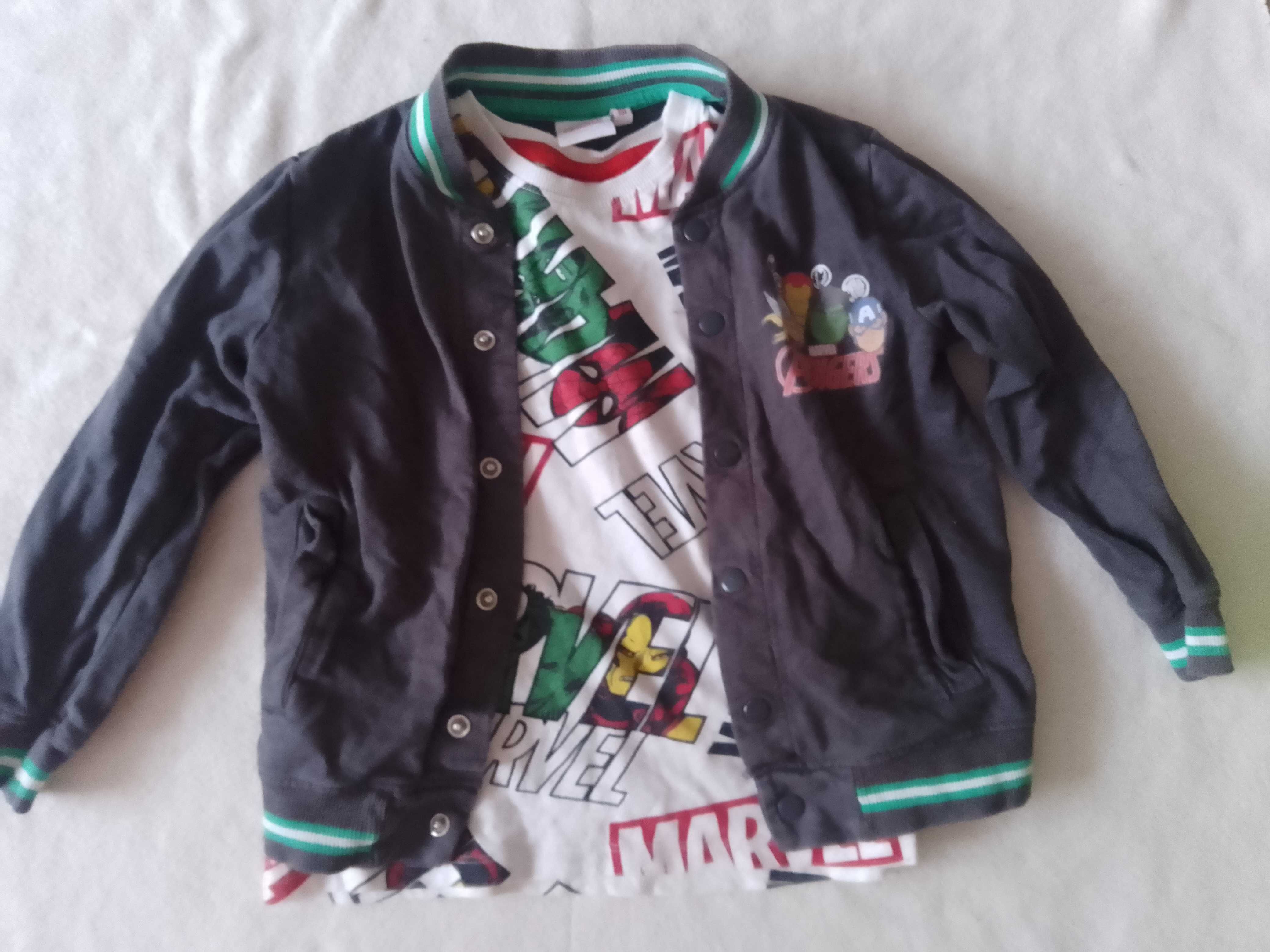 bluza marvel + tshirt  104