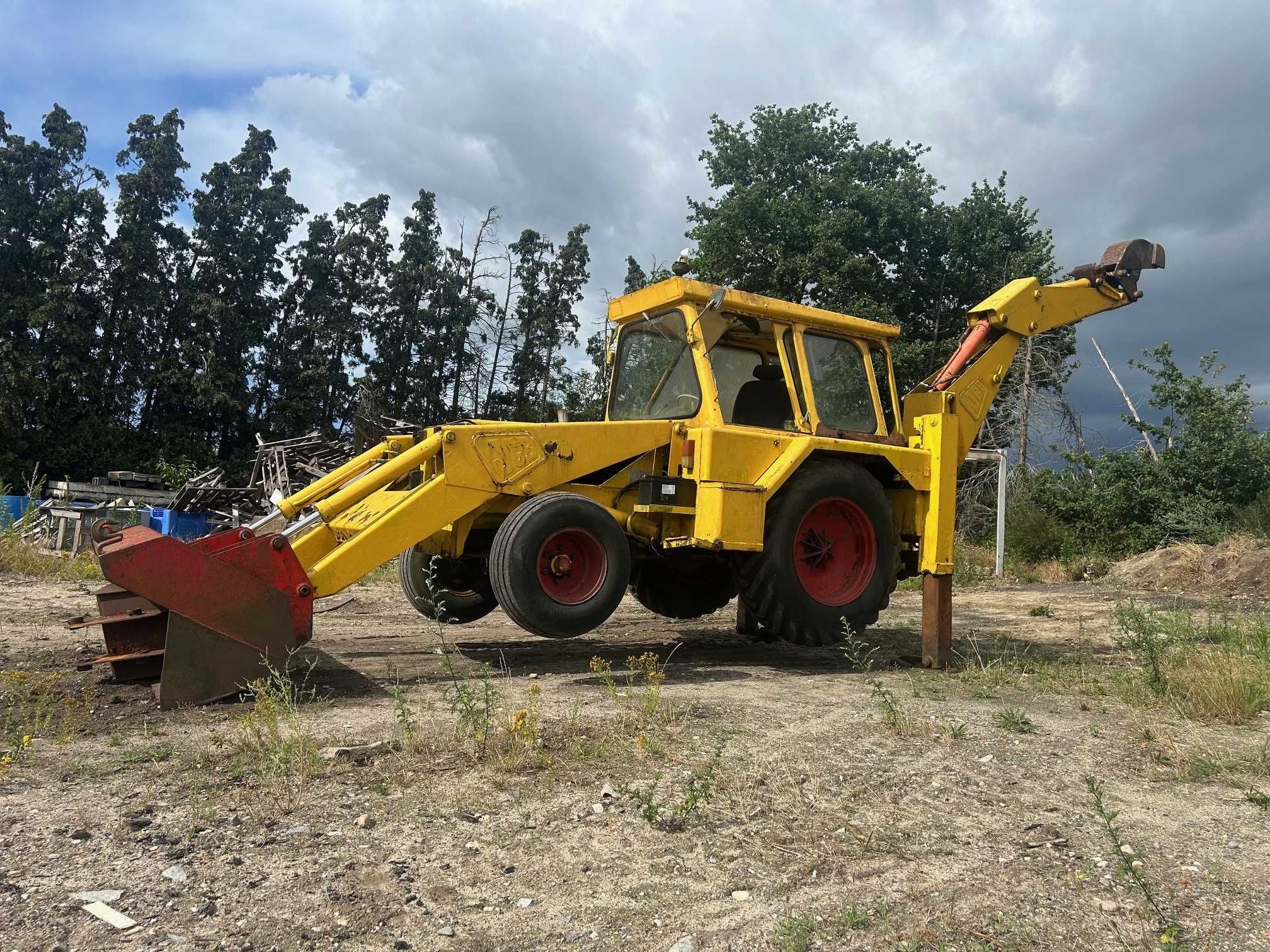 Koparko-ładowarka JCB 3C (jak ostrówek) - Sprowadzona z Belgii