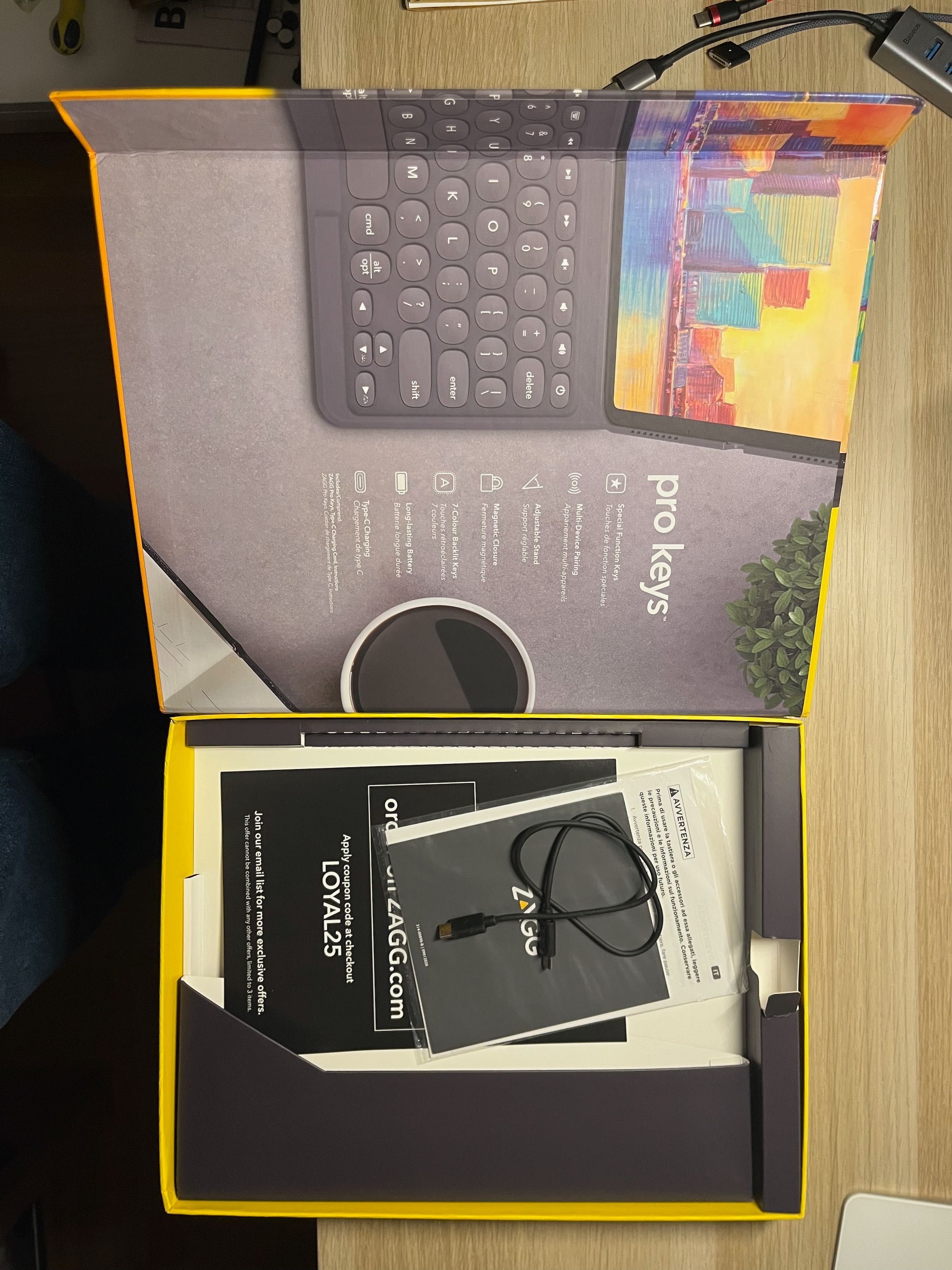 ZAGG Pro Keys 12.9 Klawiatura iPad Pro  Bluetooth