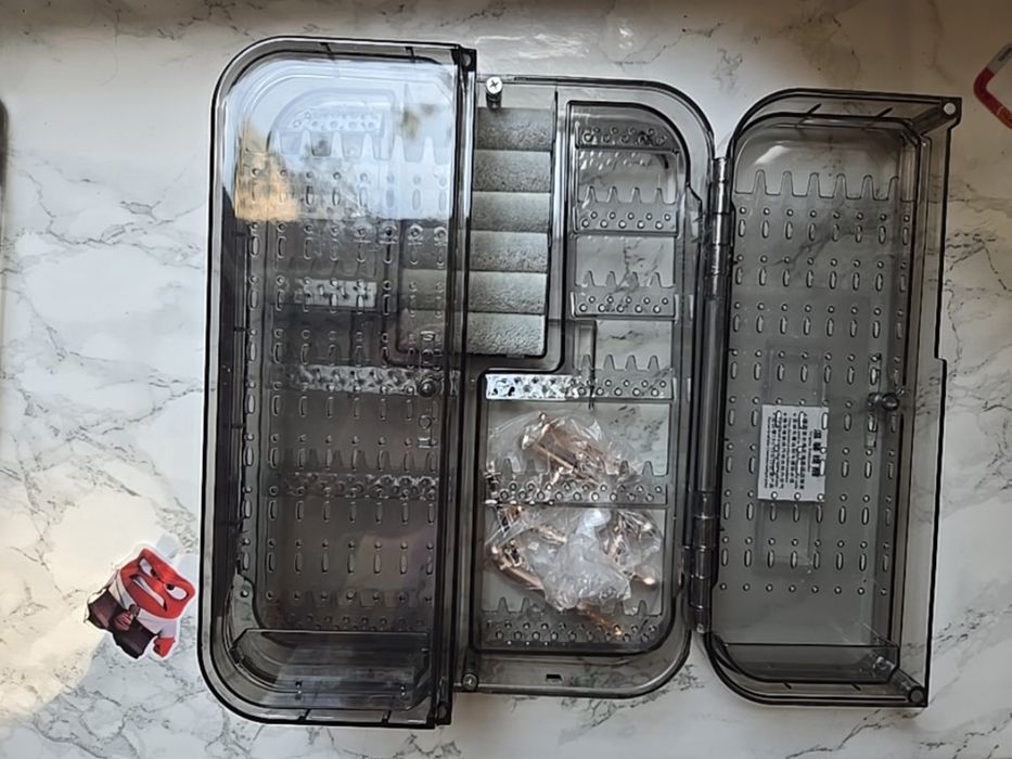 Шкатулка органайзер 27х20х7см акрил