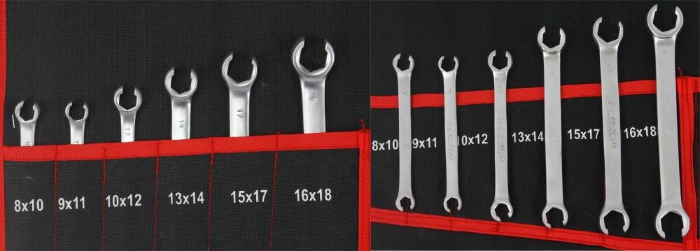 MAR-POL KLUCZE PŁASKO OCZKOWE 6-32 torx zestaw kluczy 47sz