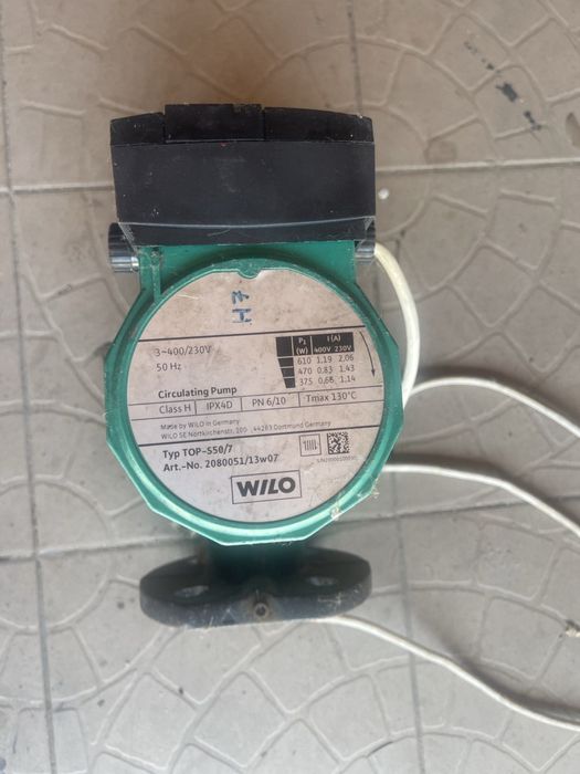Циркуляційний насос WILO Typ TOP-S50/7