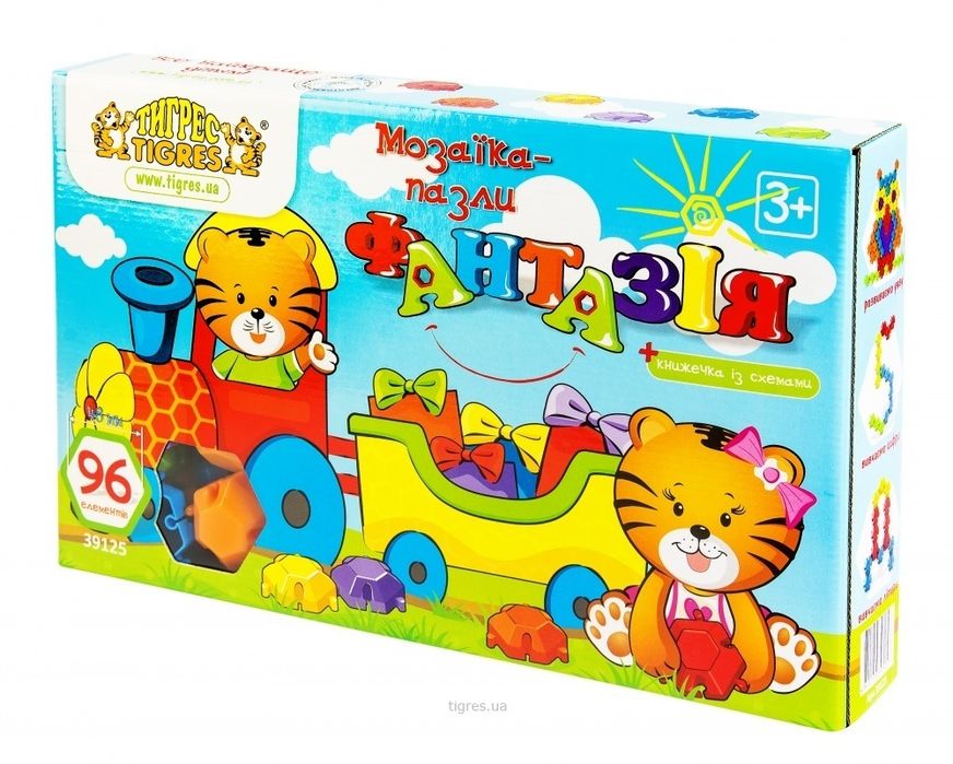 Мозаика Тигрес. 96 элементов.