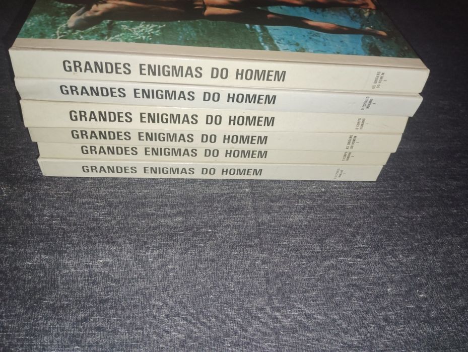 Livros Coleção Grandes Enigmas do Homem Usados