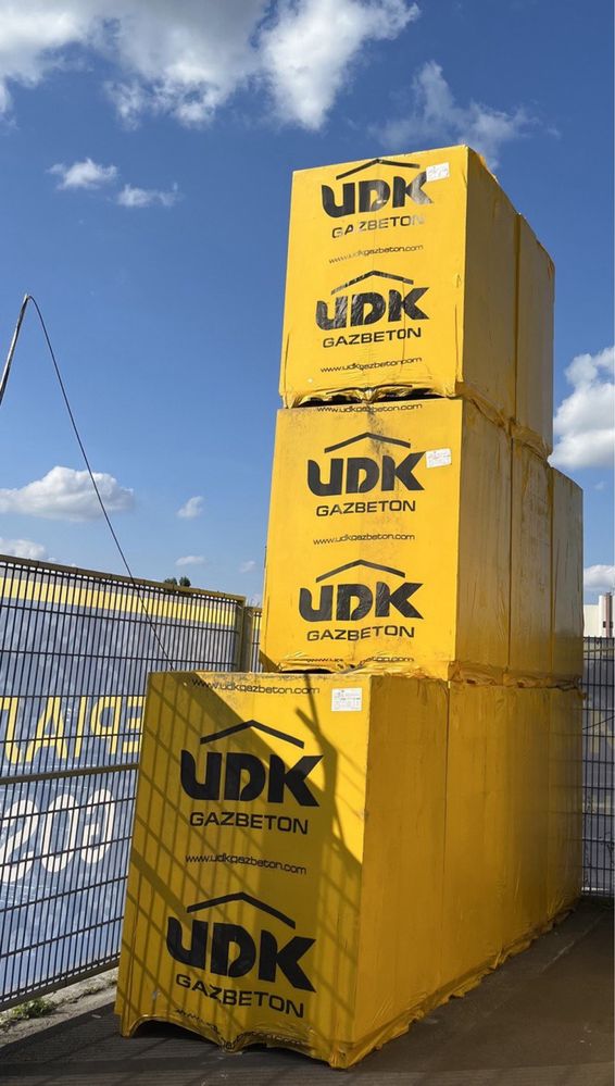 Газоблок UDK D400 200*300*600 мм - 131,76