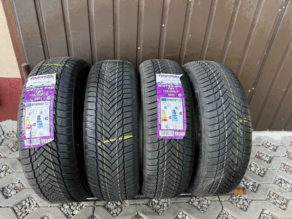 4x Opony Zimowe NOWE Tourador  185/60/16 Możliwy Montaż