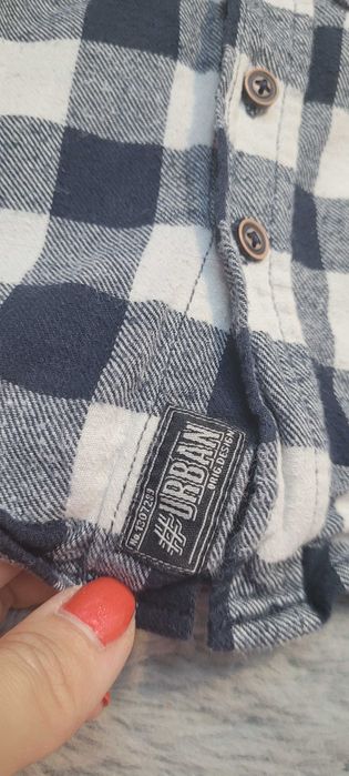 Koszula w kratę rozmiar 92