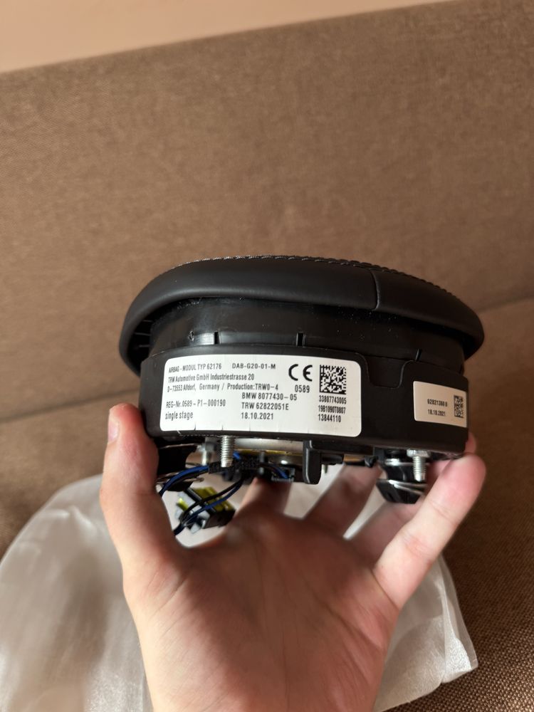 Airbag BMW G Подушка Безпеки в руль M paket G20 G30 G21 G31 G12 G01