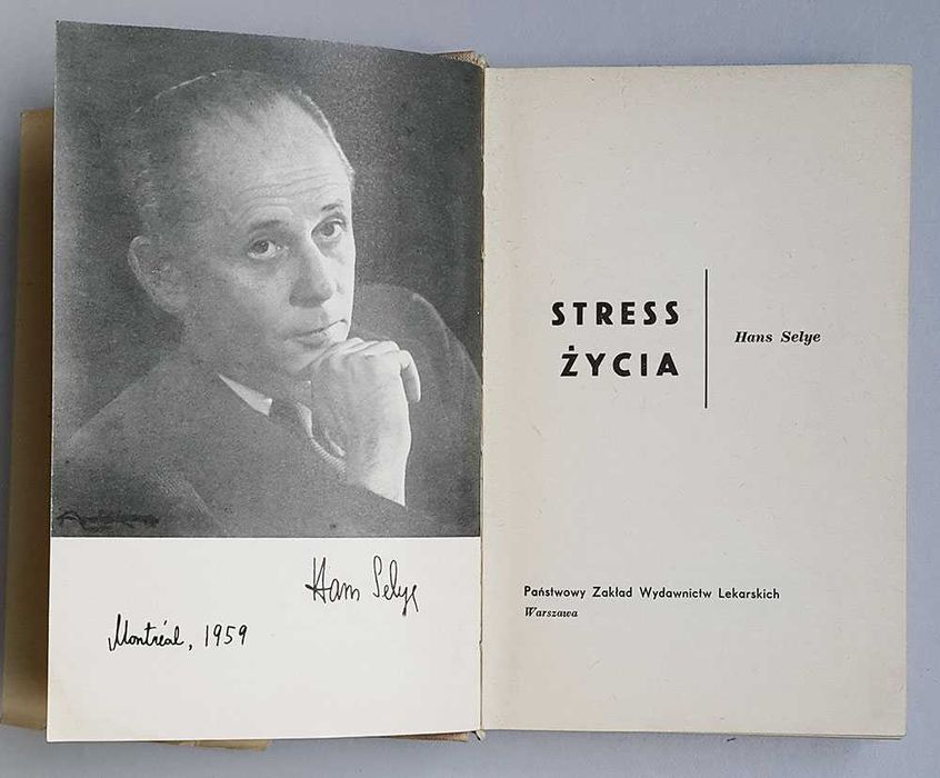 Stress życia Hans Selye 1960