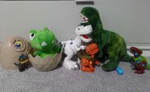 Zabawki za grosze zestaw dinozaurów super