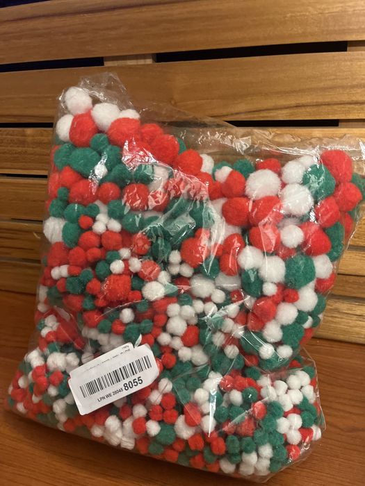 #Ozdoba Świąteczna#Mikołajowe Kuleczki#