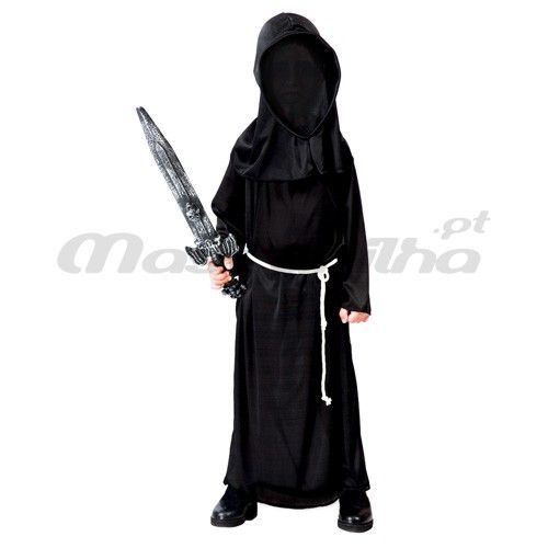 Roupa Carnaval / Halloween criança (5-6A) - Senhor da Morte