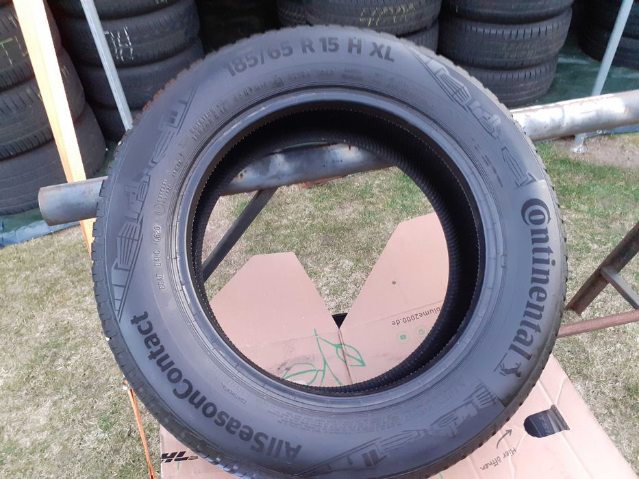 Opona całoroczna 1x CONTINENTAL 185/65R15  92H XL, 7,5 mm,  2020r.