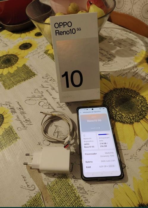 Vendo telemóvel appo 10 lite de 256 gig novo na caixa