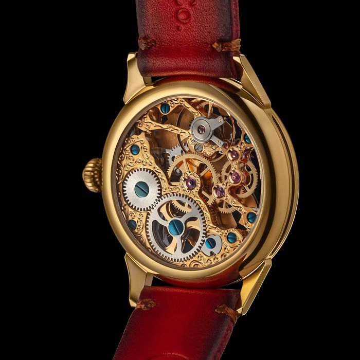 Мужские наручные часы скелетон Механические часы казино Часы на руку