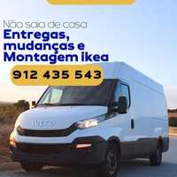 Mudanças, transportes e montagem IKEA Lisboa/Oeiras/Cascais