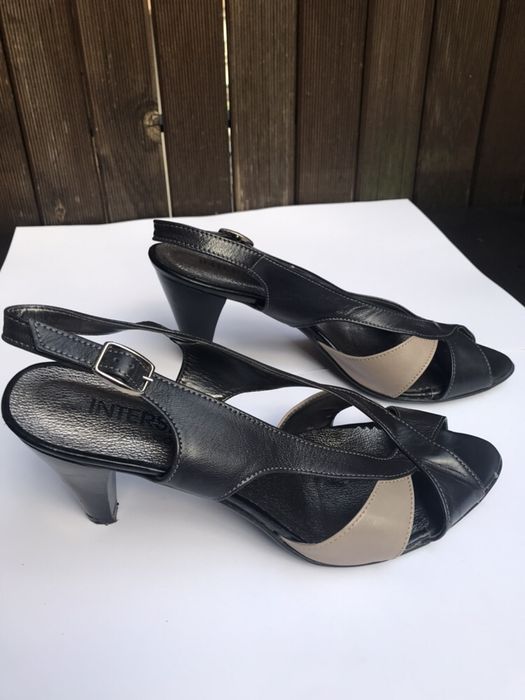 Buty sandały na obcasie 38