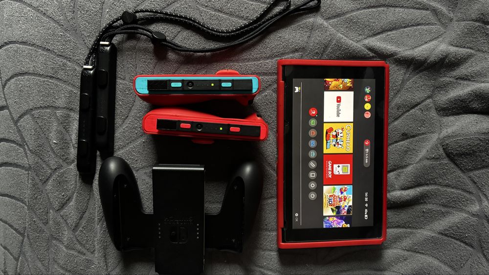 Consola Nintendo switch v2 com acessórios