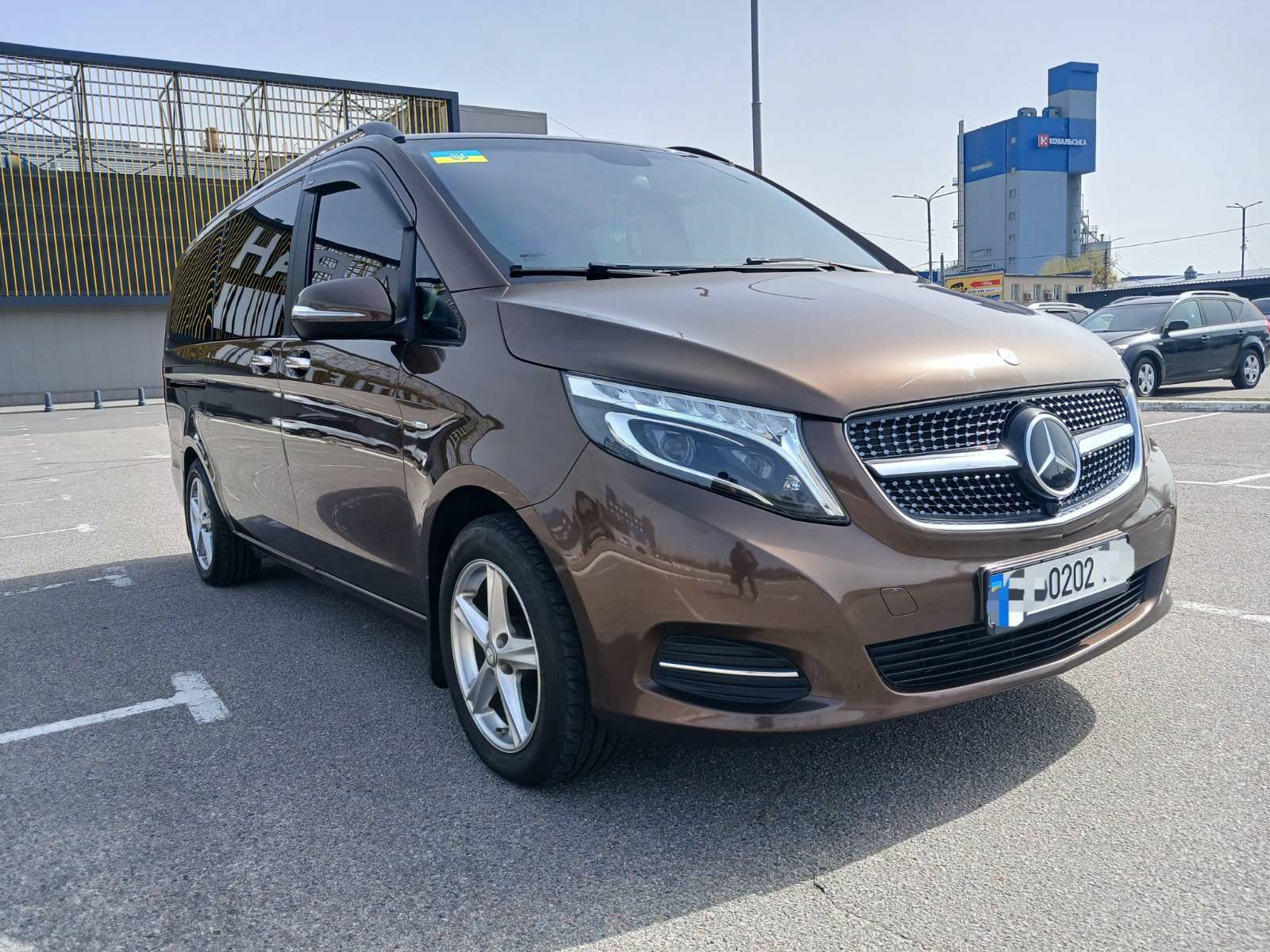 Mercedes-Bens V250 VIP Ne krashen