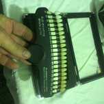 Dentes amostra de cores