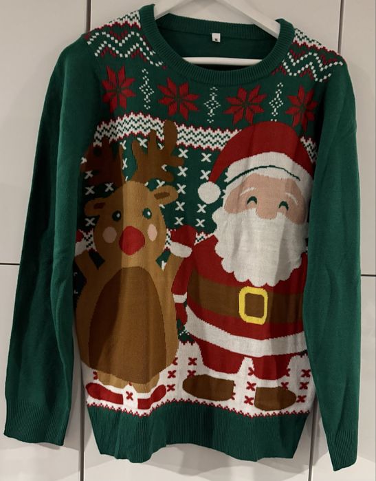 Sweter świąteczny, sweter, unisex , m