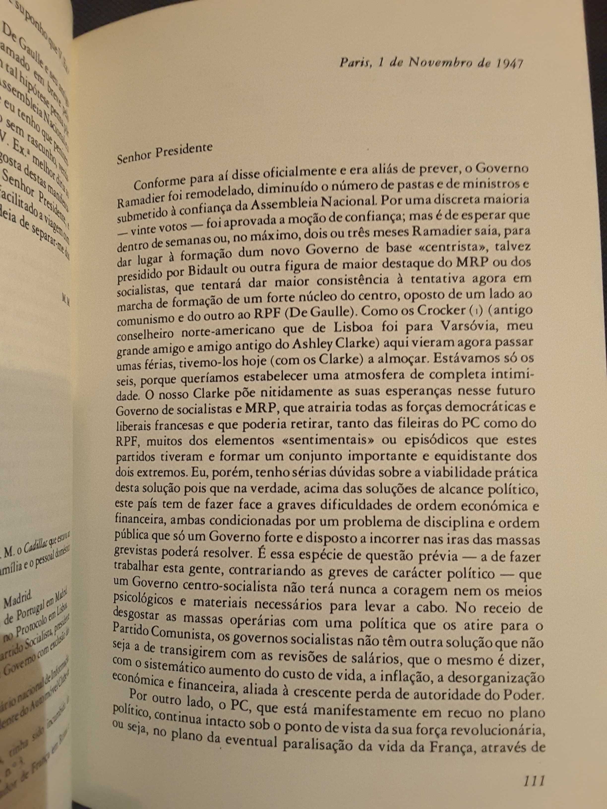 Legislação Financeira (Salazar) / M. Mathias-Salazar Correspondência