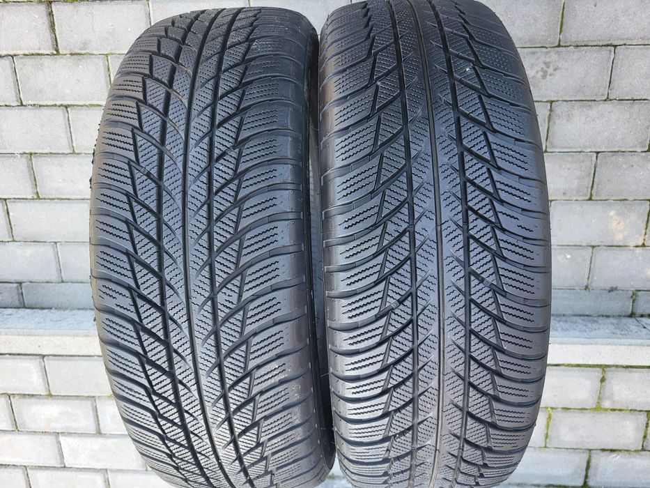 2x Opony Zimowe 205/60/17 Bridgestone Blizzak LM001 Bieżnik 6mm