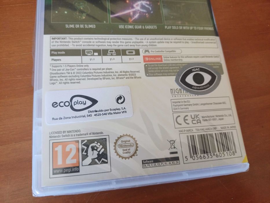 Ghostbusters Nintendo switch