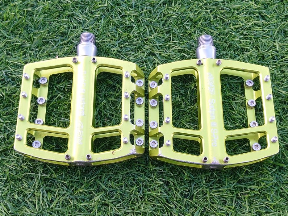 Pedały platformowe, platformy NC-17 Sudpin III S-Pro zielone