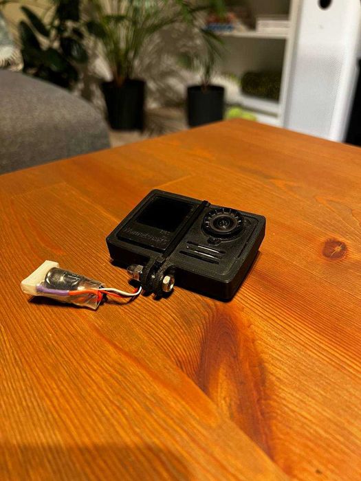 GoPro 9 naked NameLessRC + ekran + kabel zasilający (FPV)