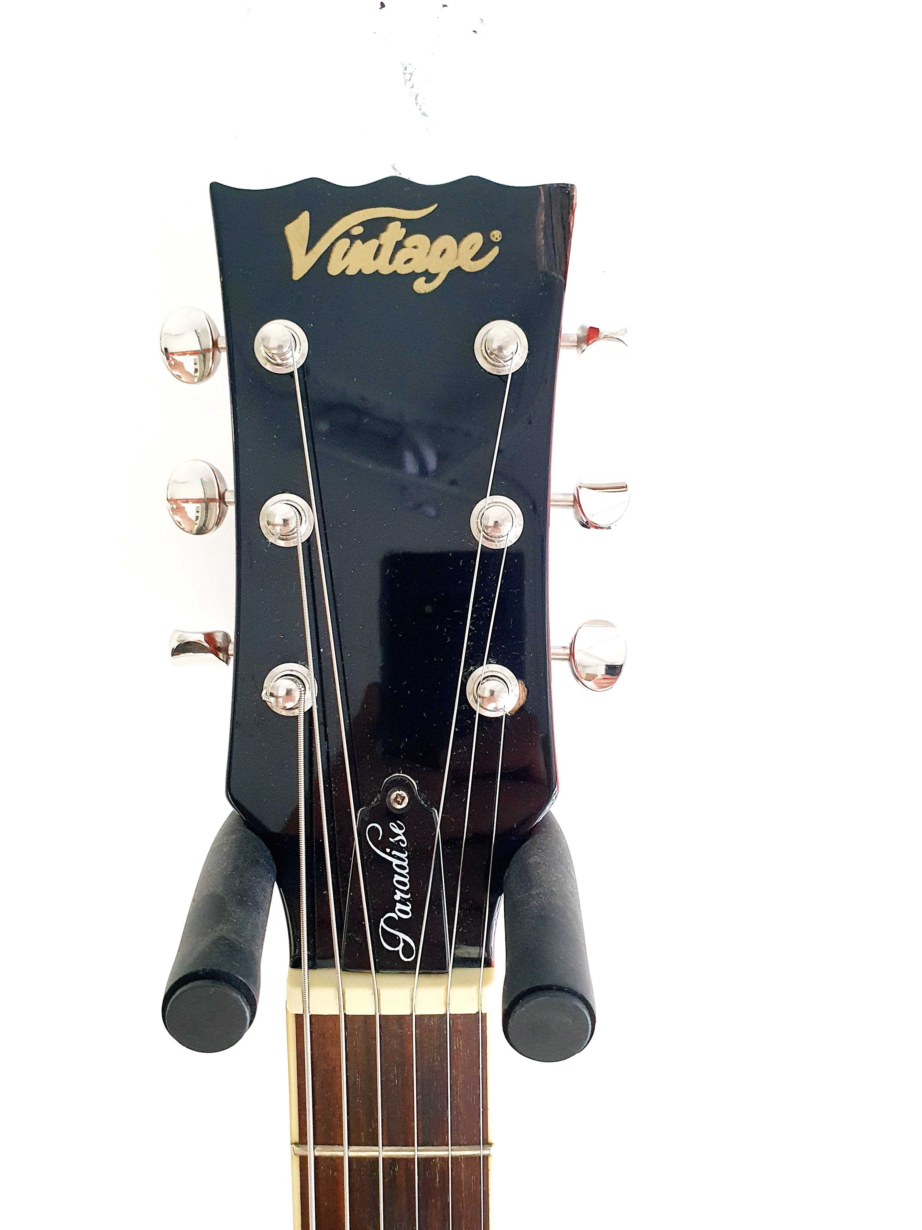 Gitara Elektryczna Vintage V100AFD Paradise + Hard Case /klucze Gotoh