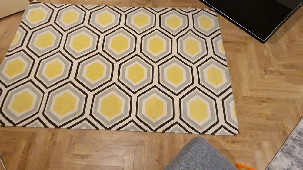 Dywan hexagon 232 x 152 cm