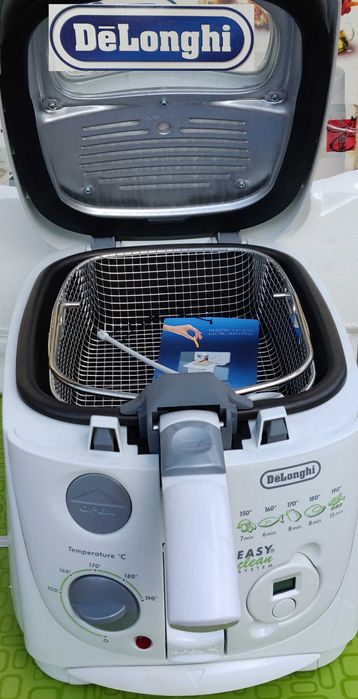 Delonghi F999- new топовая фритюрница с сист.слива масла/Мade in Italy