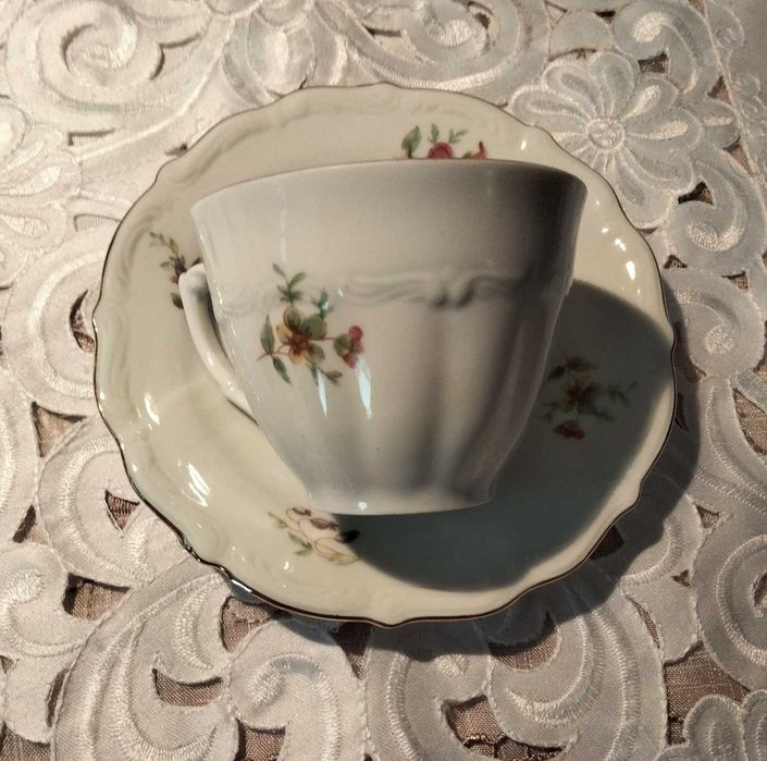 Porcelana Wawel Wałbrzych zestaw do kawy