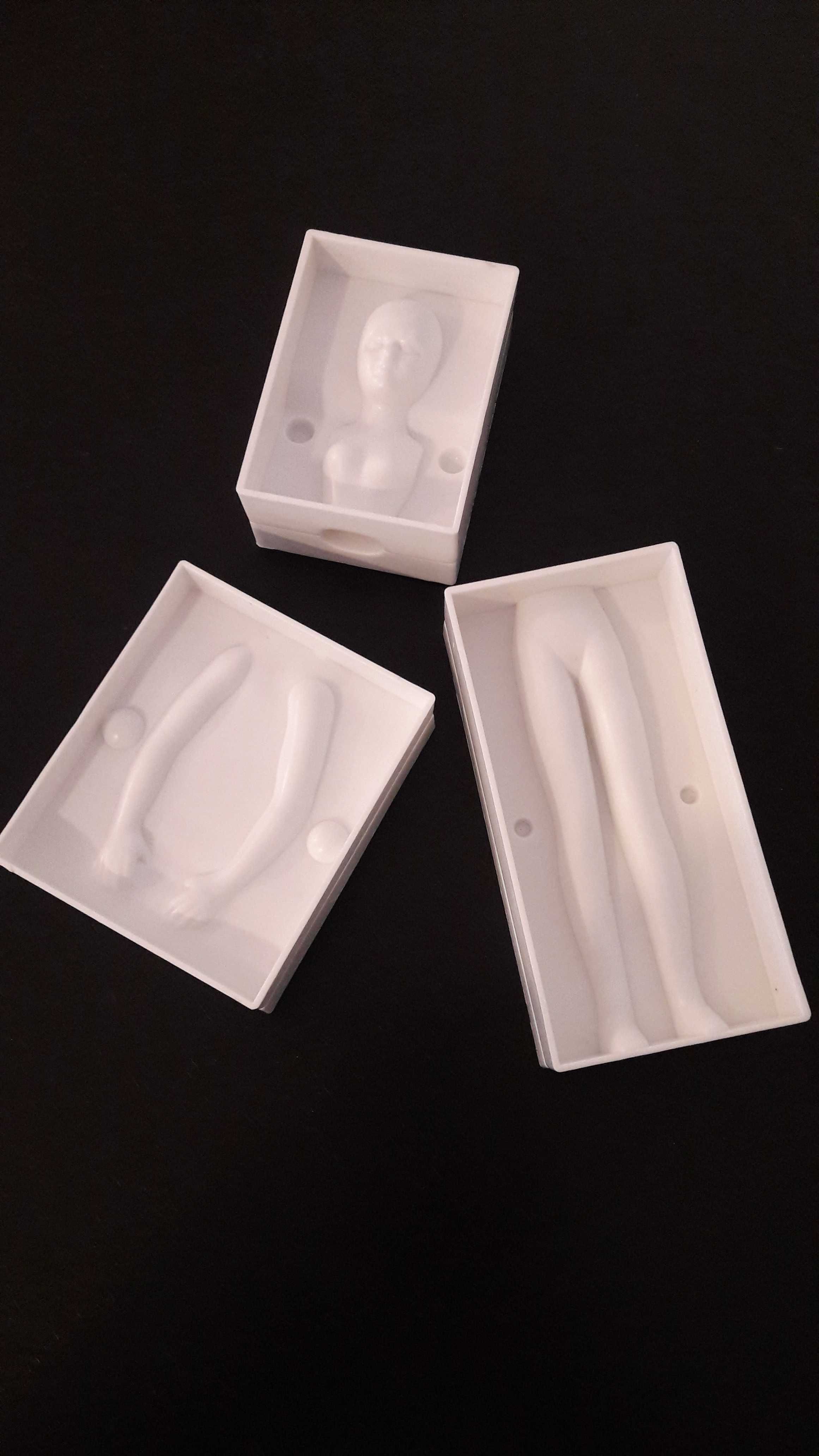 Molde para corpo boneco Cake design