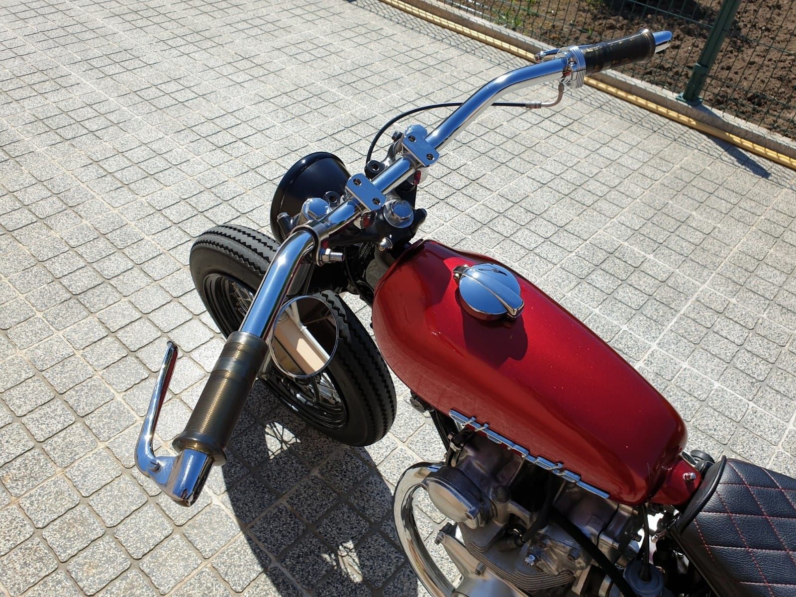 Peças mota café racer