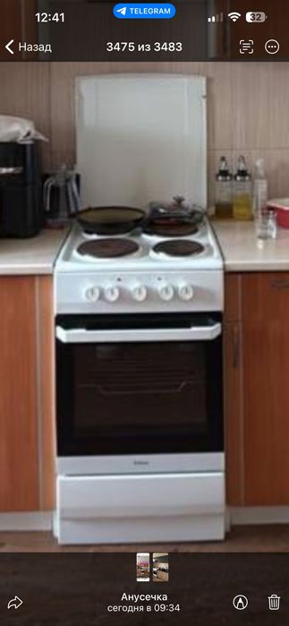 Продам Електроплиту Hansa б/у в гарному стані