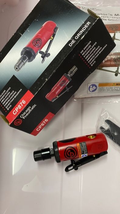 Szlifierka trzpieniowa Chicago Pneumatic Frezarka szlifierka palcowa