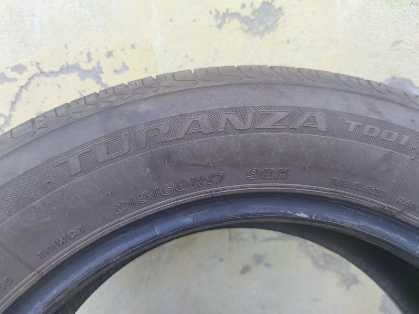 Opony letnie Bridgestone Turanza R17/60/215