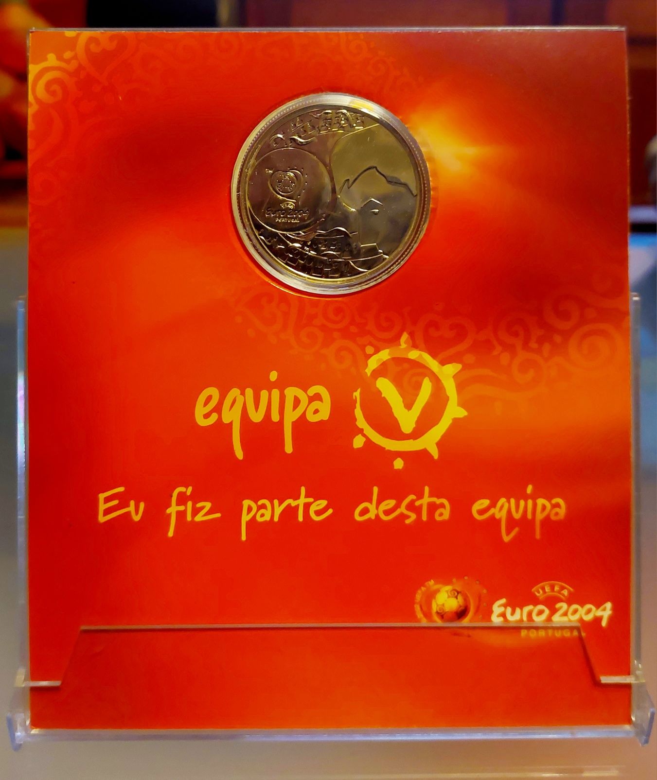Moeda de prata- Euro 2004