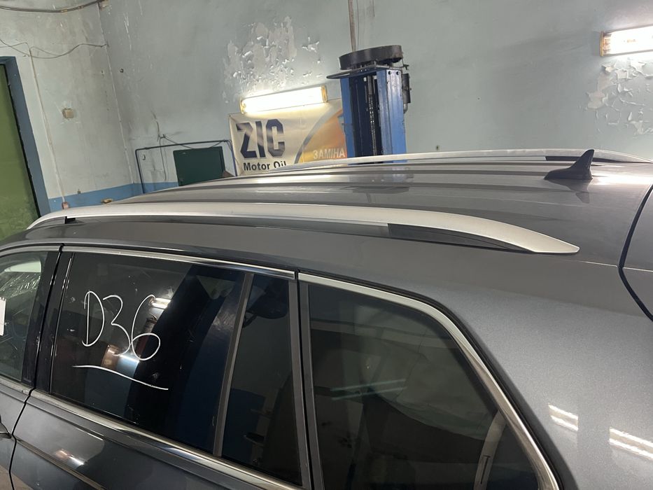 рейлинг правый левый хром (серебро) vw tiguan 2/ 2018 / allspace