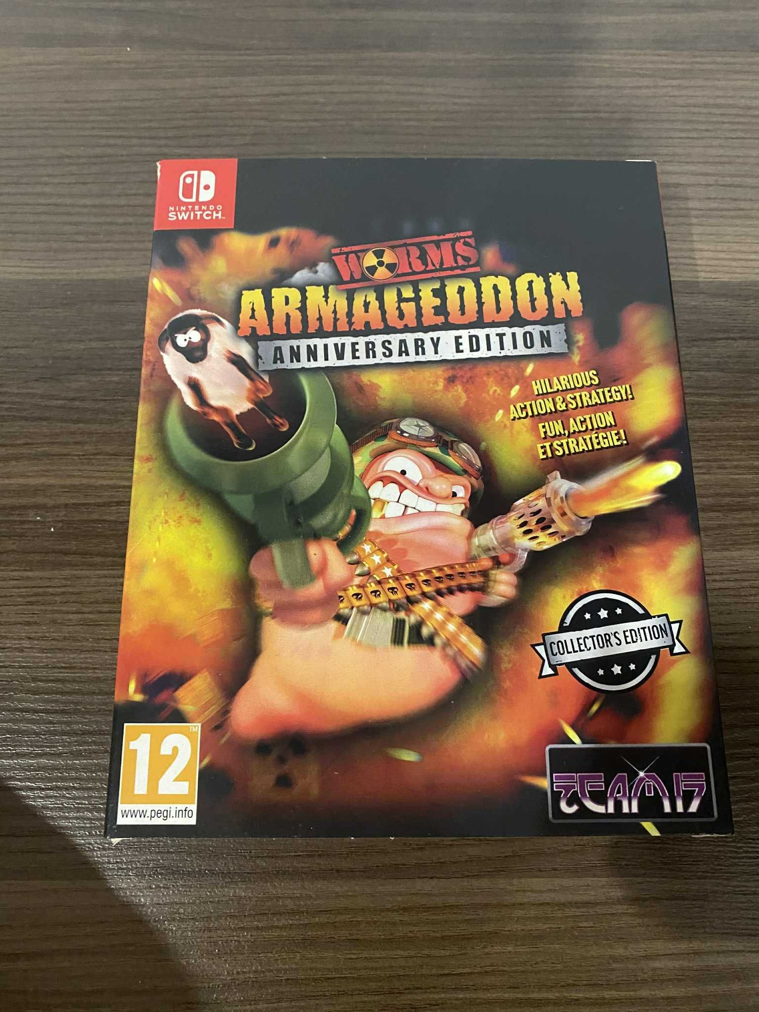 Worms Armageddon Anniversary Collector's Edition Nintendo Switch
