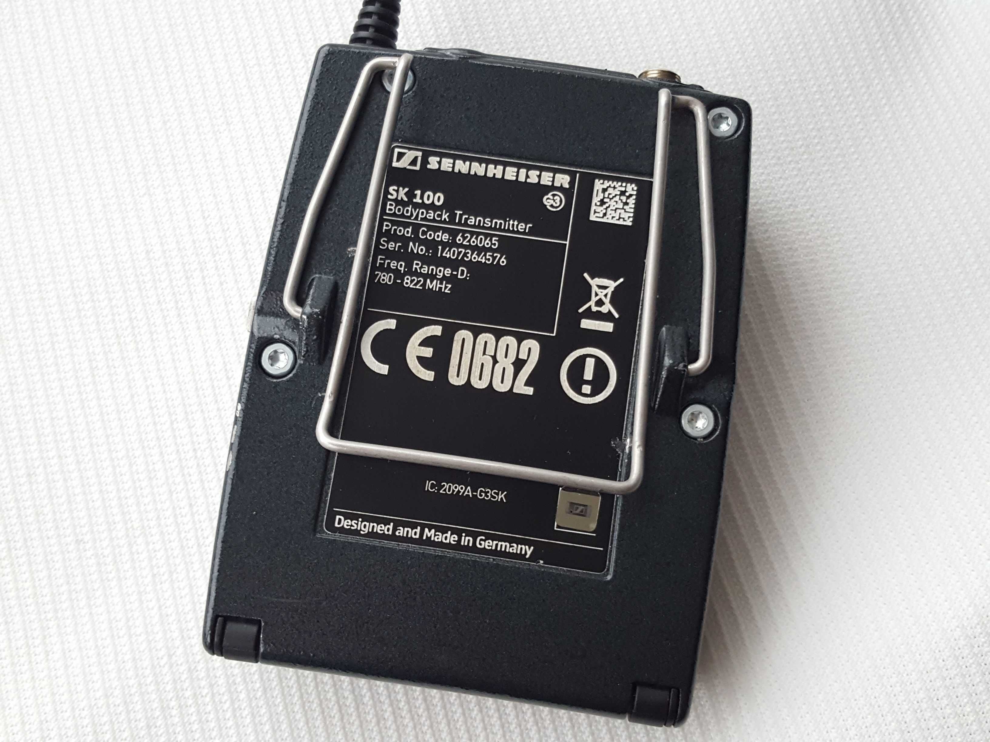 Радиосистема Sennheiser SK100 G3 Receiver EM100 range-D 780-822MHz
